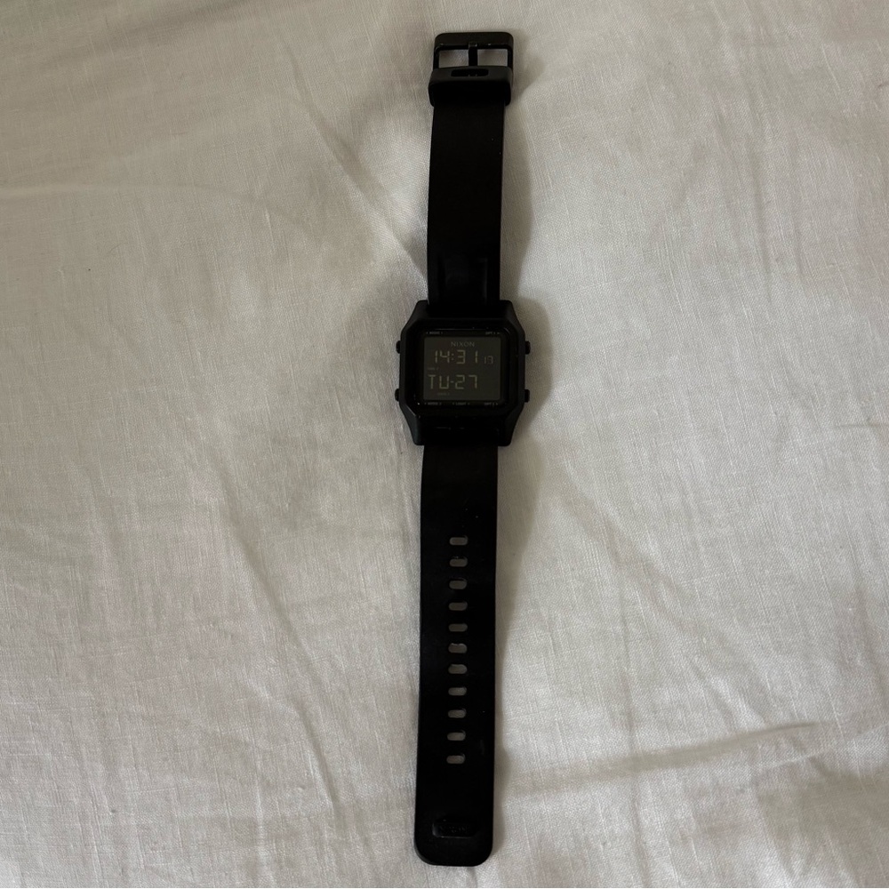 Nixon Black Digital Watch